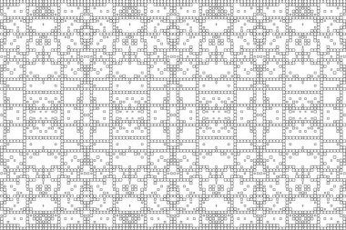 Soyut arkaplan. Monokrom dokusu. Beyaz arkaplanda siyah beyaz çizgiler.