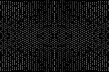 Soyut arkaplan. Monokrom dokusu. Beyaz arkaplanda siyah beyaz çizgiler.