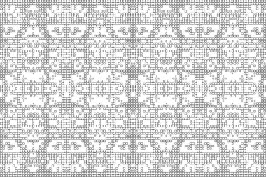 Soyut arkaplan. Monokrom dokusu. Beyaz arkaplanda siyah beyaz çizgiler.