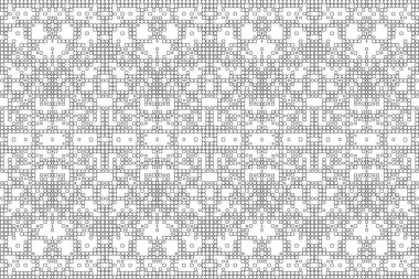 Soyut arkaplan. Monokrom dokusu. Beyaz arkaplanda siyah beyaz çizgiler.