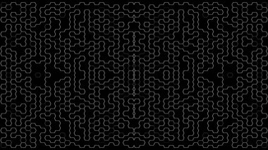 Soyut arkaplan. Monokrom dokusu. Beyaz arkaplanda siyah beyaz çizgiler.