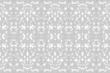 Soyut arkaplan. Monokrom dokusu. Beyaz arkaplanda siyah beyaz çizgiler.