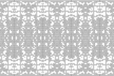 Soyut arkaplan. Monokrom dokusu. Beyaz arkaplanda siyah beyaz çizgiler.