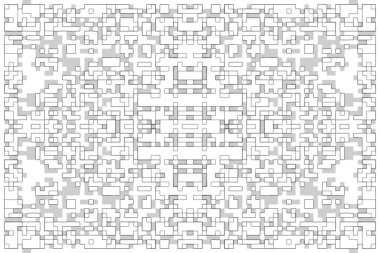 Soyut arkaplan. Monokrom dokusu. Beyaz arkaplanda siyah beyaz çizgiler.