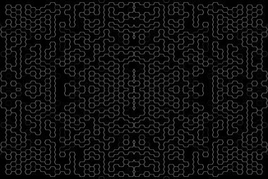 Soyut arkaplan. Monokrom dokusu. Beyaz arkaplanda siyah beyaz çizgiler.