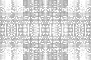 Soyut arkaplan. Monokrom dokusu. Beyaz arkaplanda siyah beyaz çizgiler.