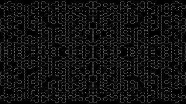 Soyut arkaplan. Monokrom dokusu. Beyaz arkaplanda siyah beyaz çizgiler.