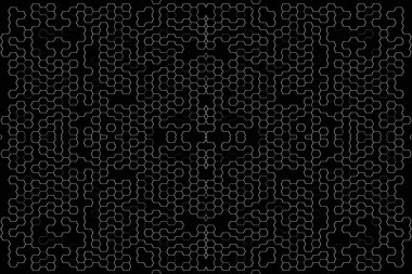 Soyut arkaplan. Monokrom dokusu. Beyaz arkaplanda siyah beyaz çizgiler.