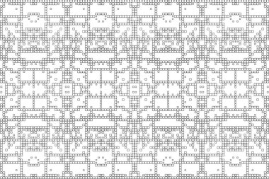 Soyut arkaplan. Monokrom dokusu. Beyaz arkaplanda siyah beyaz çizgiler.
