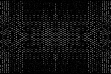 Soyut arkaplan. Monokrom dokusu. Beyaz arkaplanda siyah beyaz çizgiler.