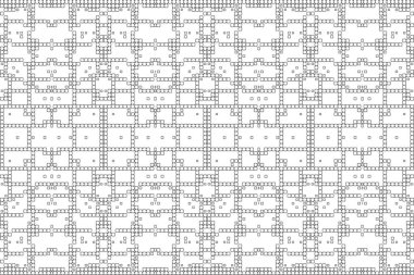 Soyut arkaplan. Monokrom dokusu. Beyaz arkaplanda siyah beyaz çizgiler.