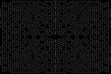 Soyut arkaplan. Monokrom dokusu. Beyaz arkaplanda siyah beyaz çizgiler.