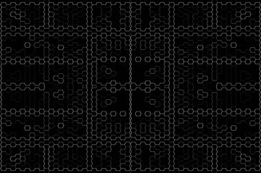 Soyut arkaplan. Monokrom dokusu. Beyaz arkaplanda siyah beyaz çizgiler.