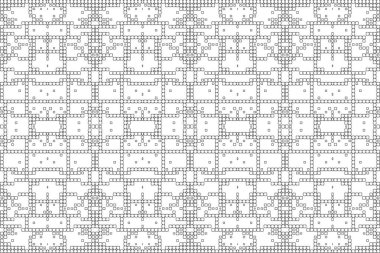 Soyut arkaplan. Monokrom dokusu. Beyaz arkaplanda siyah beyaz çizgiler.