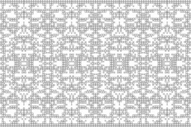 Soyut arkaplan. Monokrom dokusu. Beyaz arkaplanda siyah beyaz çizgiler.