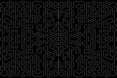 Soyut arkaplan. Monokrom dokusu. Beyaz arkaplanda siyah beyaz çizgiler.