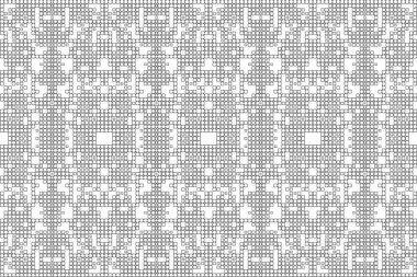 Soyut arkaplan. Monokrom dokusu. Beyaz arkaplanda siyah beyaz çizgiler.