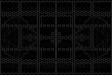 Soyut arkaplan. Monokrom dokusu. Beyaz arkaplanda siyah beyaz çizgiler.