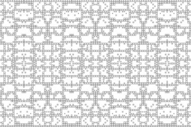 Soyut arkaplan. Monokrom dokusu. Beyaz arkaplanda siyah beyaz çizgiler.