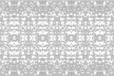 Soyut arkaplan. Monokrom dokusu. Beyaz arkaplanda siyah beyaz çizgiler.