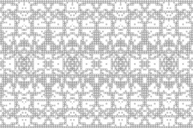 Soyut arkaplan. Monokrom dokusu. Beyaz arkaplanda siyah beyaz çizgiler.