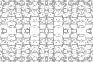 Soyut arkaplan. Monokrom dokusu. Beyaz arkaplanda siyah beyaz çizgiler.