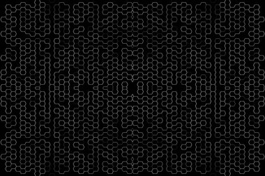 Soyut arkaplan. Monokrom dokusu. Beyaz arkaplanda siyah beyaz çizgiler.