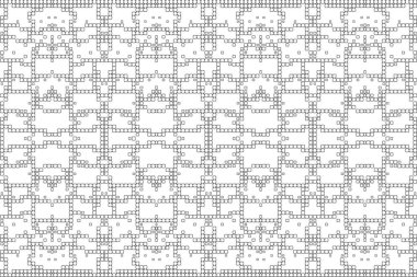 Soyut arkaplan. Monokrom dokusu. Beyaz arkaplanda siyah beyaz çizgiler.