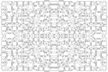 Soyut arkaplan. Monokrom dokusu. Beyaz arkaplanda siyah beyaz çizgiler.
