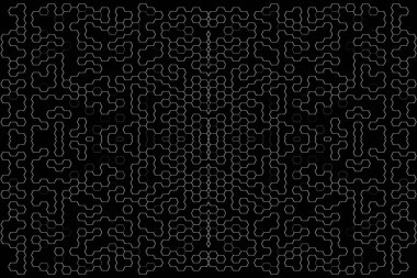 Soyut arkaplan. Monokrom dokusu. Beyaz arkaplanda siyah beyaz çizgiler.