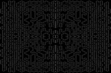 Soyut arkaplan. Monokrom dokusu. Beyaz arkaplanda siyah beyaz çizgiler.