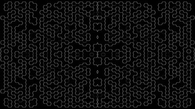 Soyut arkaplan. Monokrom dokusu. Beyaz arkaplanda siyah beyaz çizgiler.