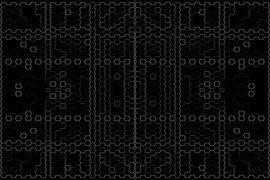 Soyut arkaplan. Monokrom dokusu. Beyaz arkaplanda siyah beyaz çizgiler.