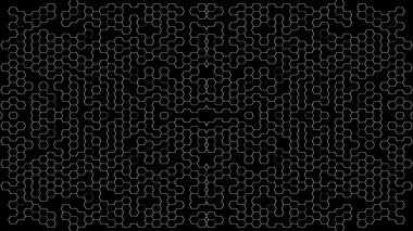 Soyut arkaplan. Monokrom dokusu. Beyaz arkaplanda siyah beyaz çizgiler.