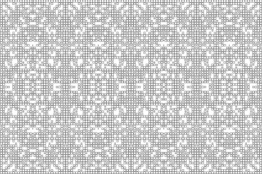 Soyut arkaplan. Monokrom dokusu. Beyaz arkaplanda siyah beyaz çizgiler.