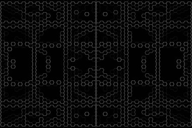 Soyut arkaplan. Monokrom dokusu. Beyaz arkaplanda siyah beyaz çizgiler.