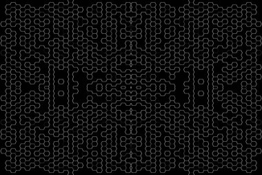 Soyut arkaplan. Monokrom dokusu. Beyaz arkaplanda siyah beyaz çizgiler.