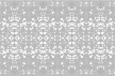 Soyut arkaplan. Monokrom dokusu. Beyaz arkaplanda siyah beyaz çizgiler.