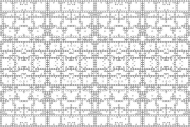 Soyut arkaplan. Monokrom dokusu. Beyaz arkaplanda siyah beyaz çizgiler.