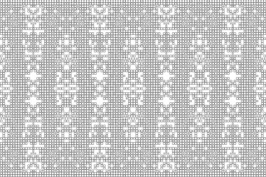 Soyut arkaplan. Monokrom dokusu. Beyaz arkaplanda siyah beyaz çizgiler.