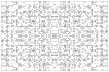 Soyut arkaplan. Monokrom dokusu. Beyaz arkaplanda siyah beyaz çizgiler.
