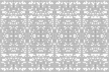 Soyut arkaplan. Monokrom dokusu. Beyaz arkaplanda siyah beyaz çizgiler.