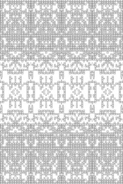 Soyut arkaplan. Monokrom dokusu. Beyaz arkaplanda siyah beyaz çizgiler.