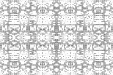 Soyut arkaplan. Monokrom dokusu. Beyaz arkaplanda siyah beyaz çizgiler.