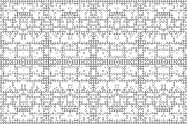 Soyut arkaplan. Monokrom dokusu. Beyaz arkaplanda siyah beyaz çizgiler.