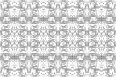 Soyut arkaplan. Monokrom dokusu. Beyaz arkaplanda siyah beyaz çizgiler.