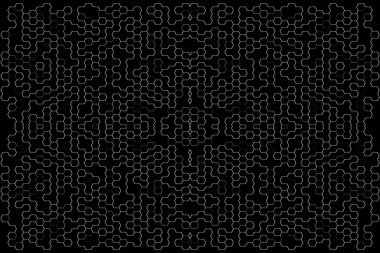 Soyut arkaplan. Monokrom dokusu. Beyaz arkaplanda siyah beyaz çizgiler.