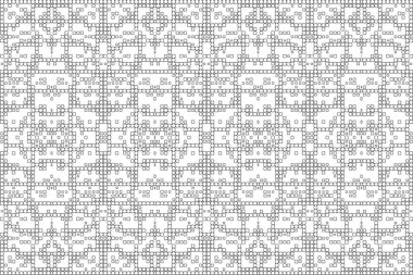 Soyut arkaplan. Monokrom dokusu. Beyaz arkaplanda siyah beyaz çizgiler.