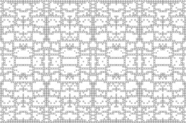Soyut arkaplan. Monokrom dokusu. Beyaz arkaplanda siyah beyaz çizgiler.