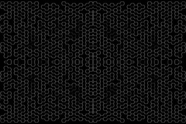 Soyut arkaplan. Monokrom dokusu. Beyaz arkaplanda siyah beyaz çizgiler.